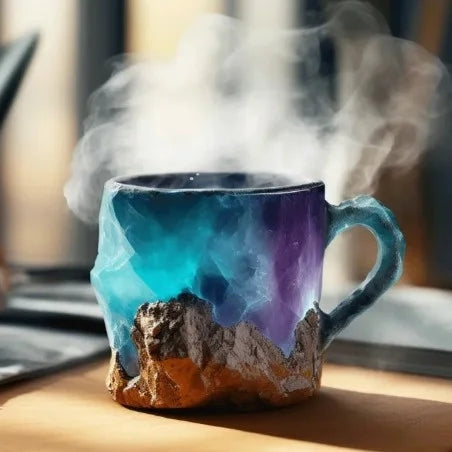 CrystalMug –  Mineral Kristall Kaffee Tassen