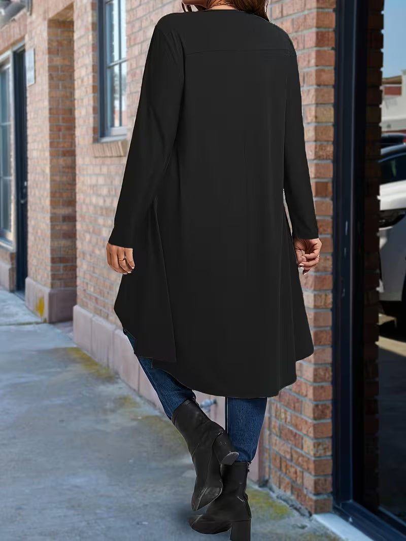Neasa – Elegantes Langarm-T-Hemd