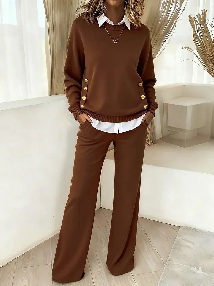 Pavetta - Bequemes Set Aus Langarmpullover Und Hose