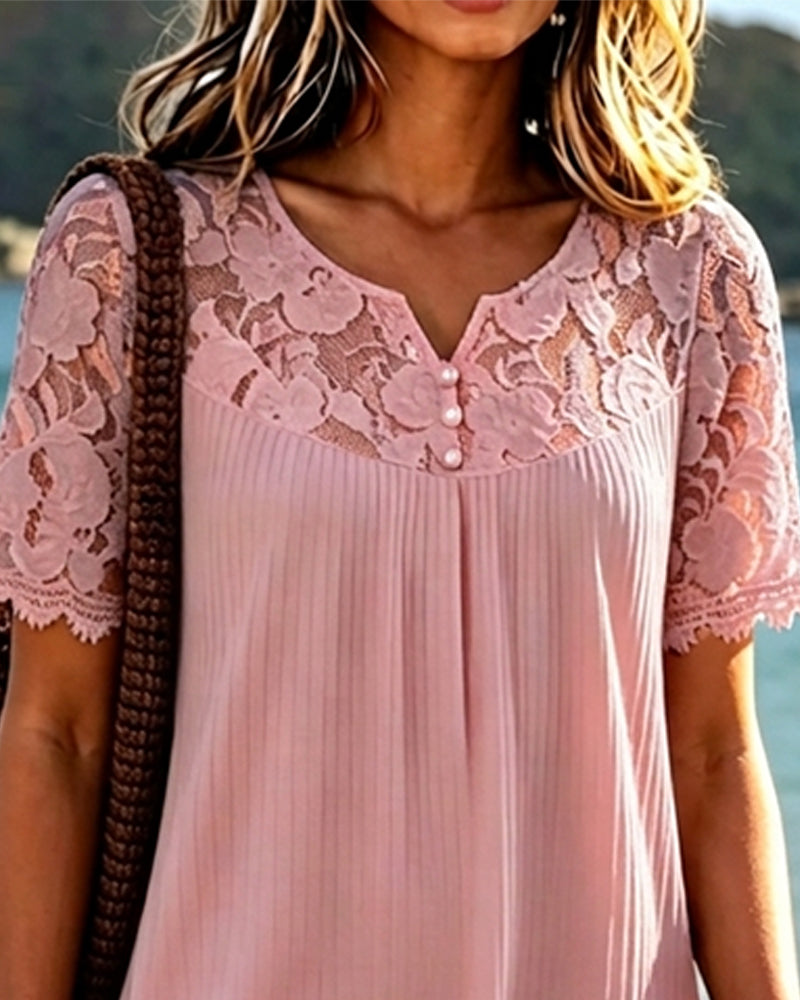 Kosana - Patchwork Kleid MIT Ausschnitten