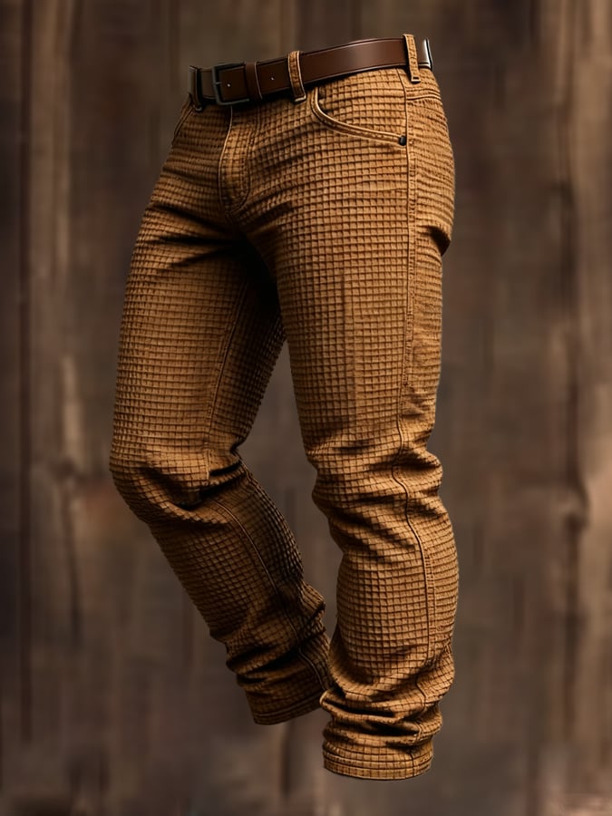 Jamieson – Vintage Im Freien Abenteuer Waffelarbeit Hose