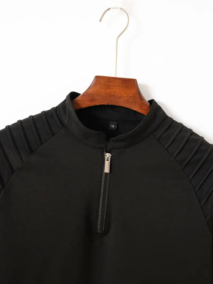 Linwood  - Langärmliges Polo Hemd Mit Reißverschluss