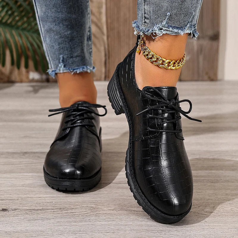 Niyra – Derby Schuhe Mit Schnürung Und Klobiger Sohle