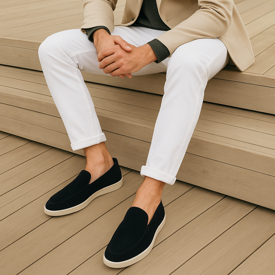 Gebhard – Eleganter Wildleder Loafer