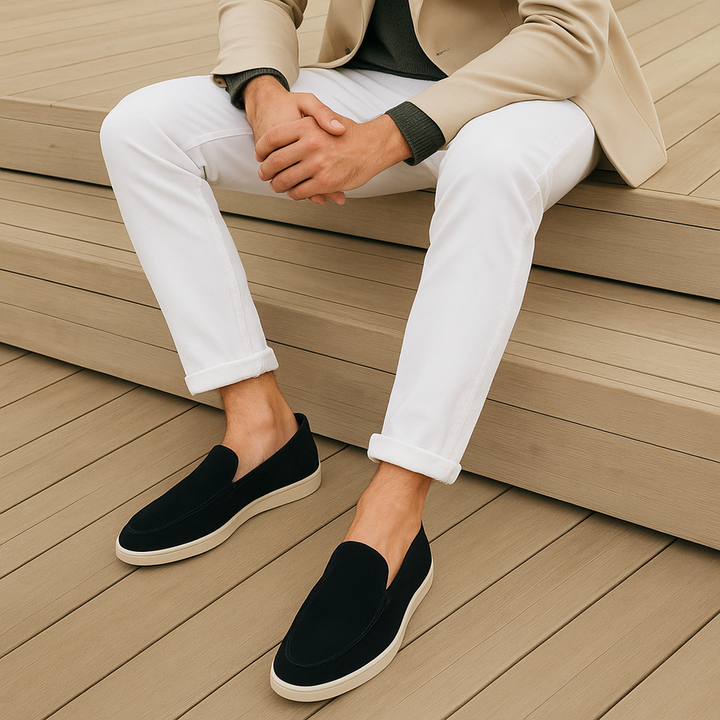 Gebhard – Eleganter Wildleder Loafer