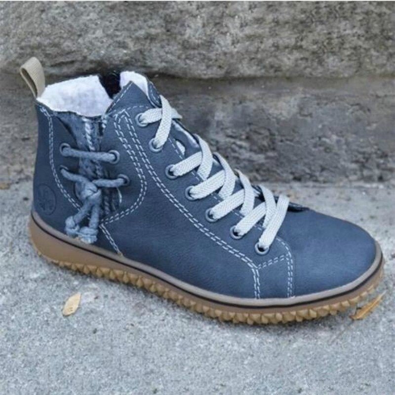 Hanasa – Schnürbare Winterstiefeletten