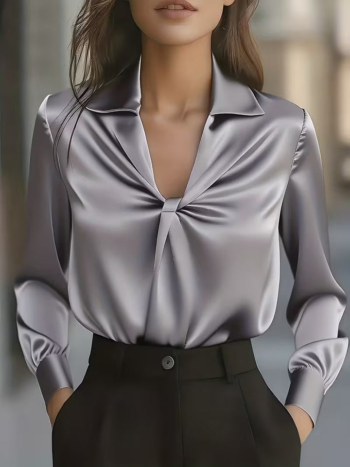 Leylah – Elegante Langarmbluse