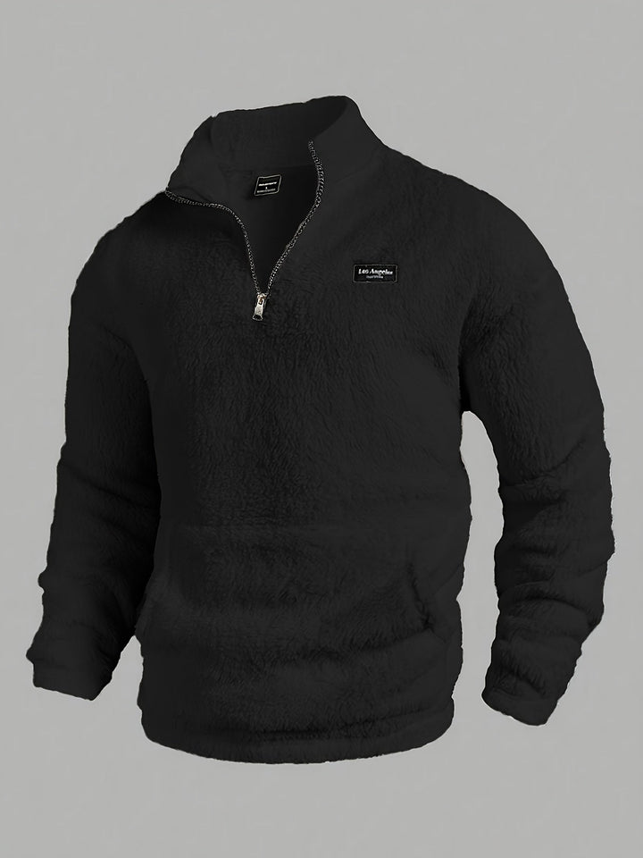 Kamil – Fleece Pullover Mit Halbem Reißverschluss