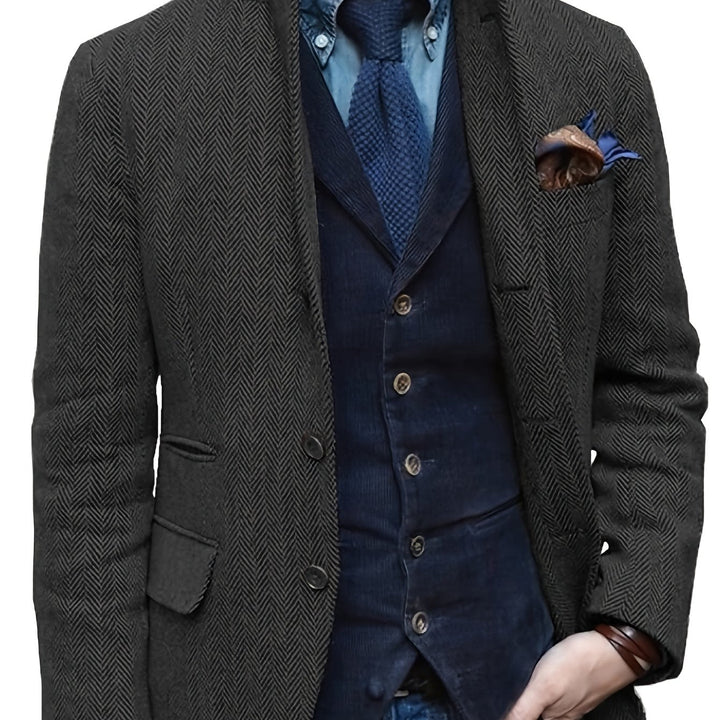 Dvian – Elegante Jacke Mit Knöpfen