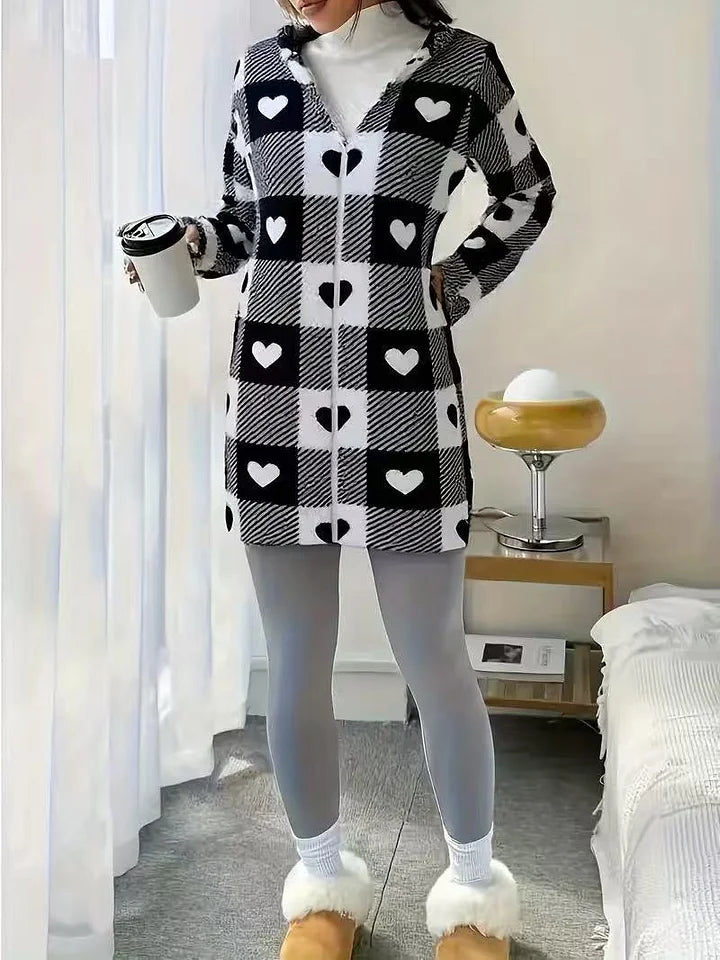 Tissaia - Stylische Kapuzenjacke Mit Reißverschluss