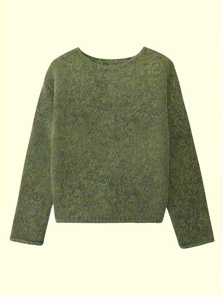 Maristela – Lässiger, Locker sitzender Pullover Mit Langen Ärmeln