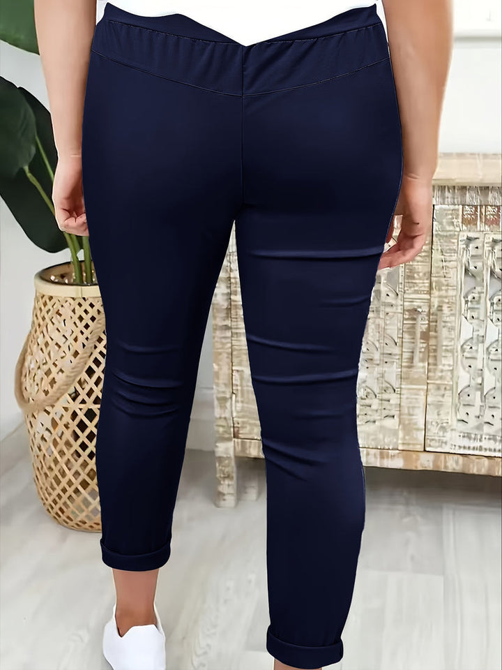 Jaimee - Bequeme Kordelzug Hose