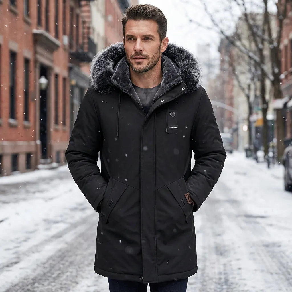 Falkner – Winddichte Parka-Jacke Mit Kapuze