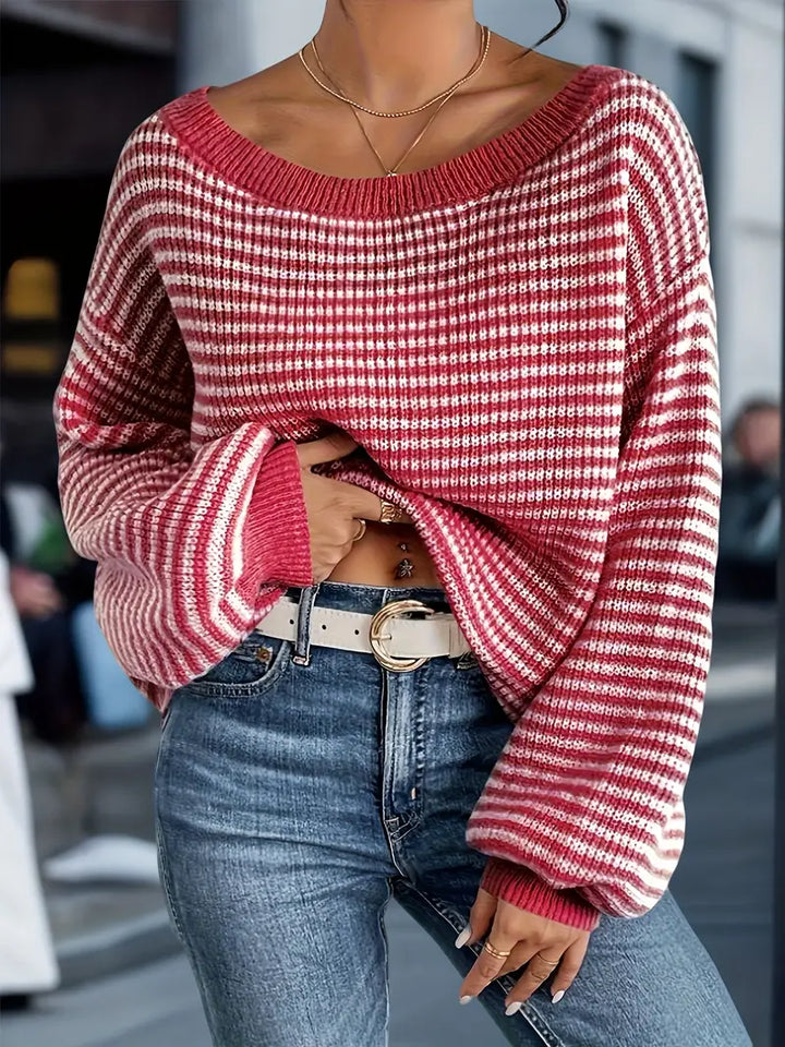 Nilufer - Lässiger Strickpullover Für Den Winter