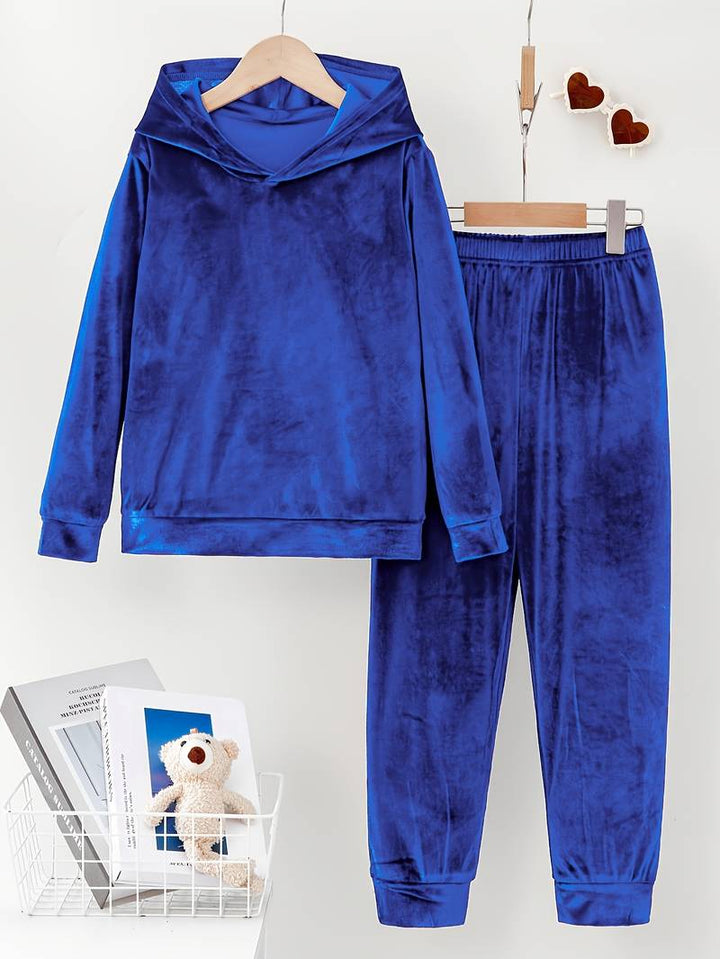 Tiferet - Elegantes Set Aus Kapuzen Pullover Und Hose