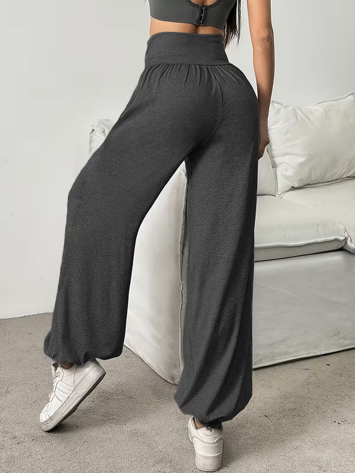 Millora – Weiche, Elastische Hose MIT Weitem Bein