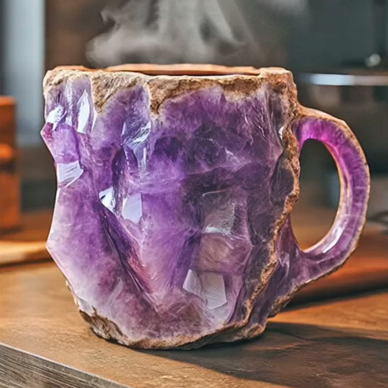 CrystalMug –  Mineral Kristall Kaffee Tassen