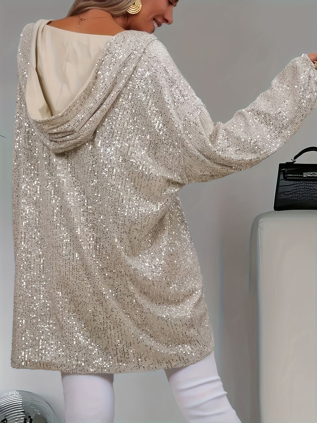 Jessia – Langärmliges Kapuzenshirt