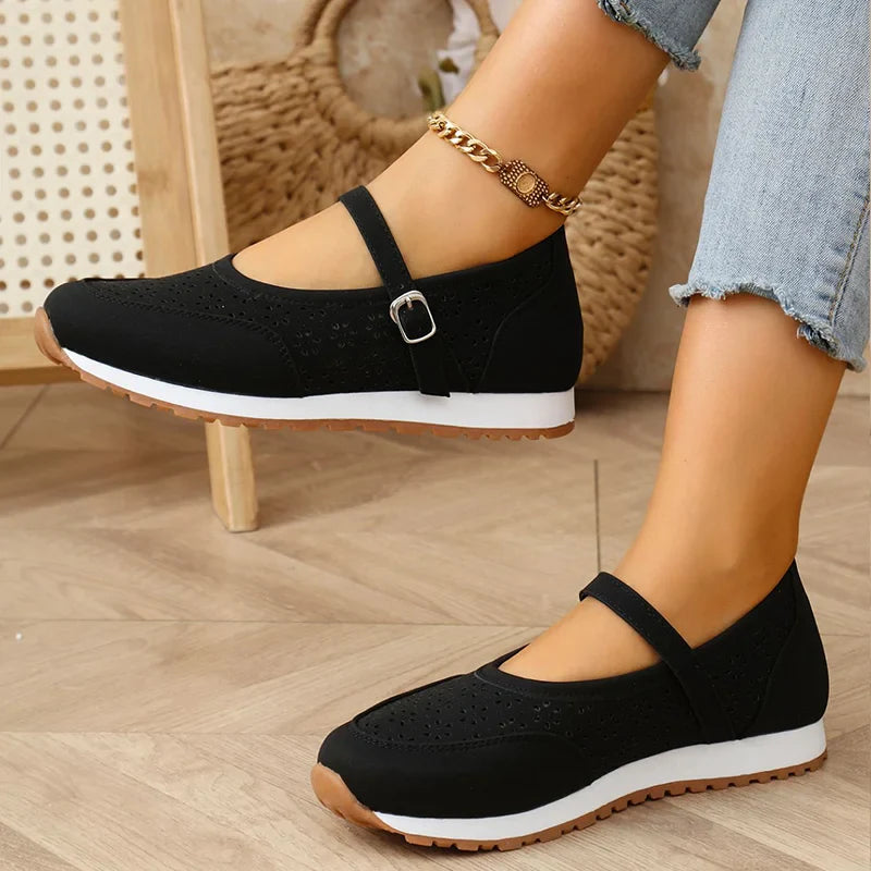Jewell - Atmungsaktive Orthopädische Lederschuhe