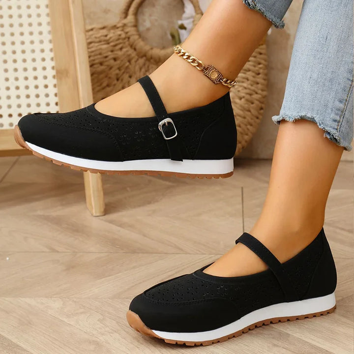 Jewell - Atmungsaktive Orthopädische Lederschuhe
