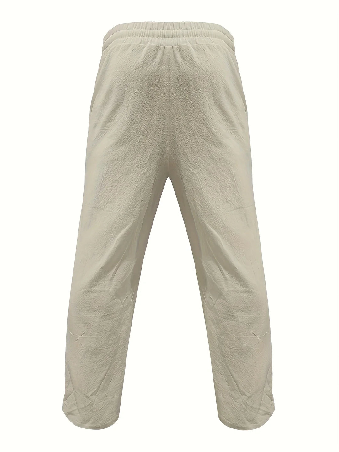 Beslan – Elegante Hose Mit Geradem Bein Und Goldenen Knöpfen