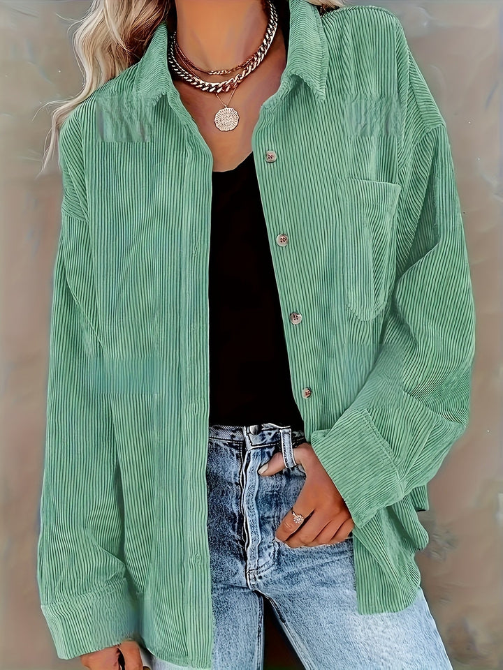 Gliosmar - Spring Long Sleeve Shirt With Pocket