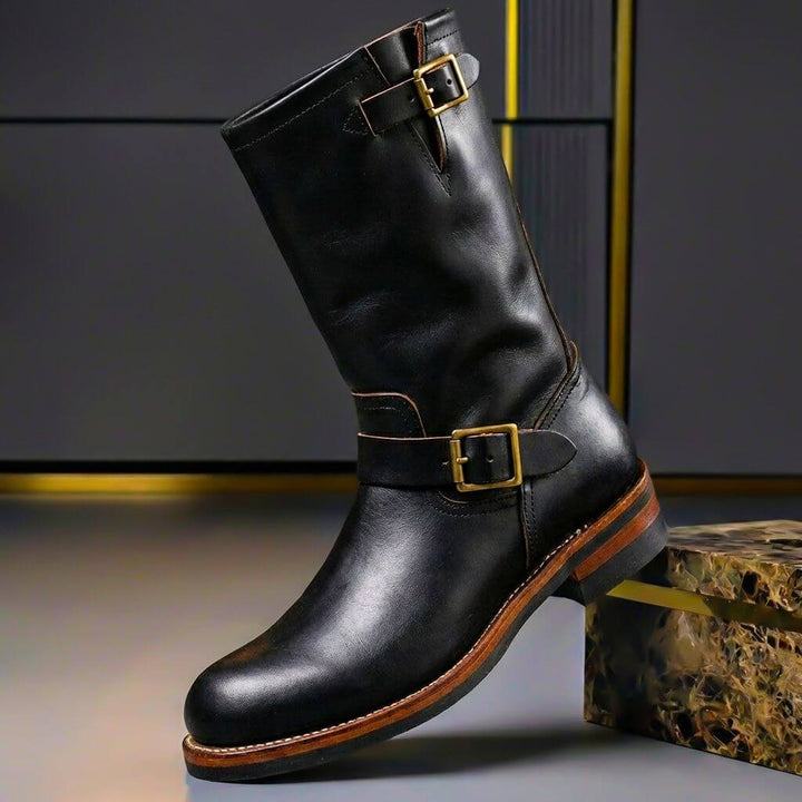 Quade – Stiefeletten Aus Vintage-Leder