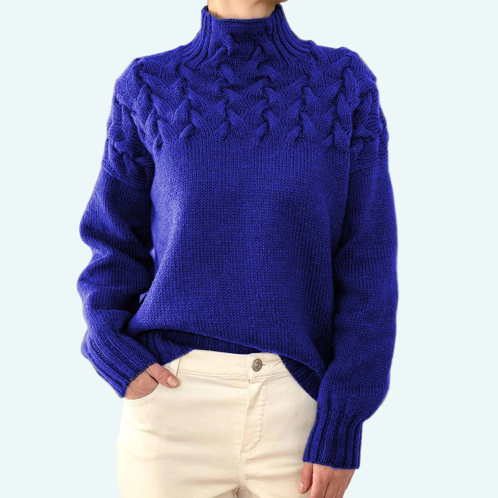 Farrah - Eleganter Strickpullover Mit Rollkragen