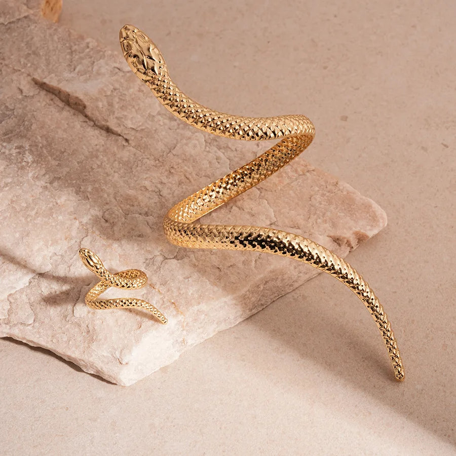 Zevella – Set Aus Armband Und Ring MIT Schlangenmotiv