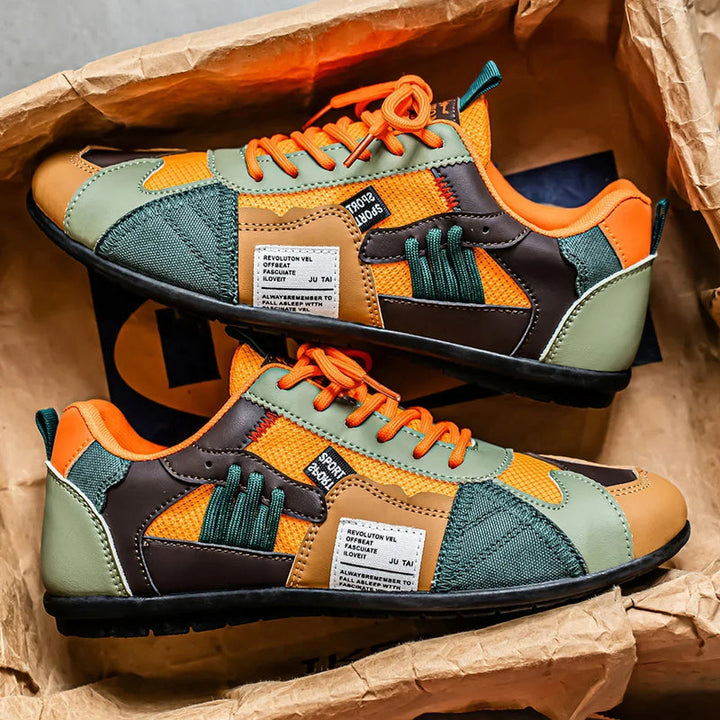 Yussuf - Lässige Sneaker Mit Strukturierten Seiteneinsätzen