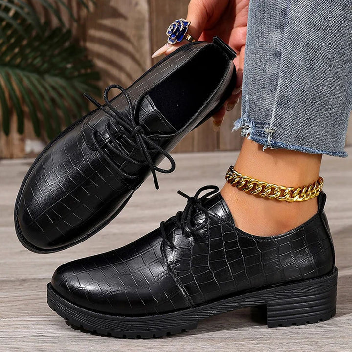 Niyra – Derby Schuhe Mit Schnürung Und Klobiger Sohle
