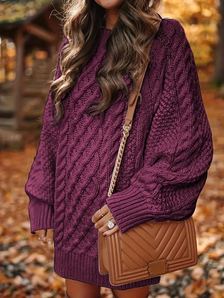 Joelle - Langärmeliger Strickpullover