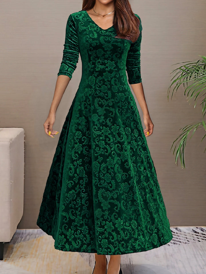 Eluned – Elegantes Samt-Partykleid