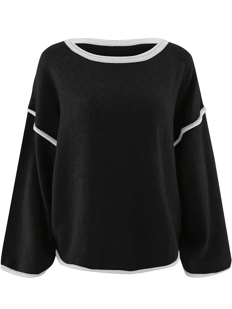 Giselda - Rundhals Strickpullover