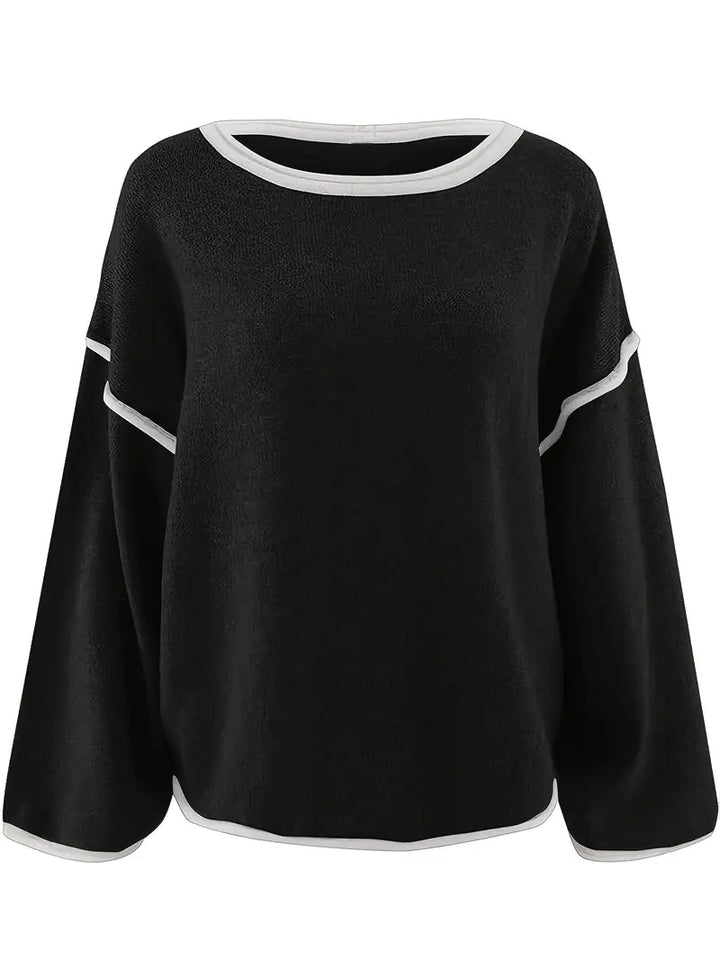 Giselda - Rundhals Strickpullover