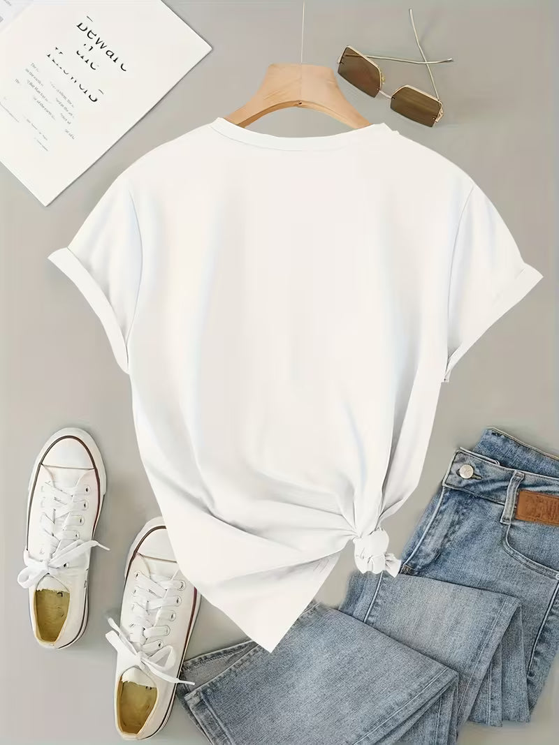 Nimina – Elegantes T-Hemd MIT Grafikprint