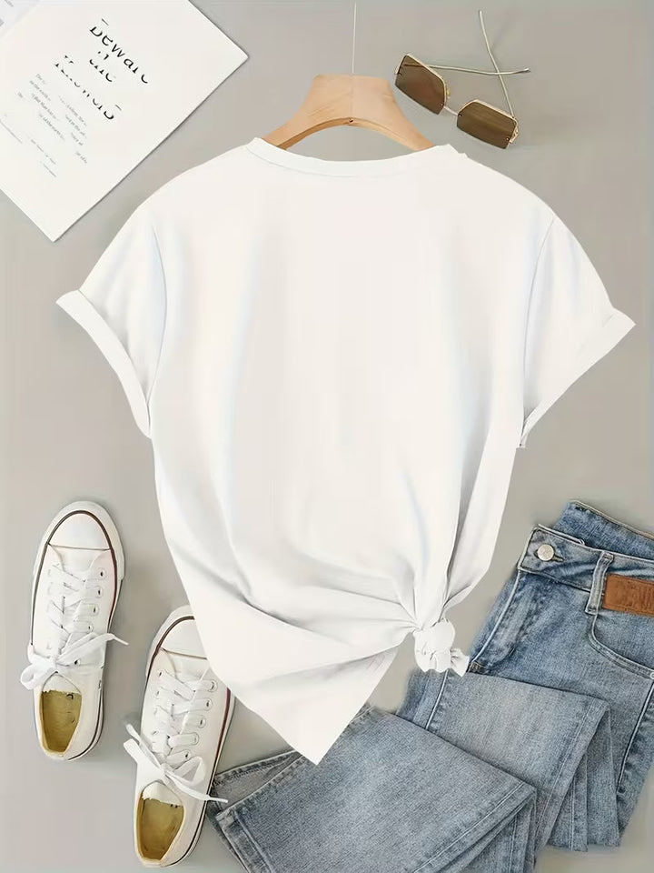 Nimina – Elegantes T-Hemd MIT Grafikprint