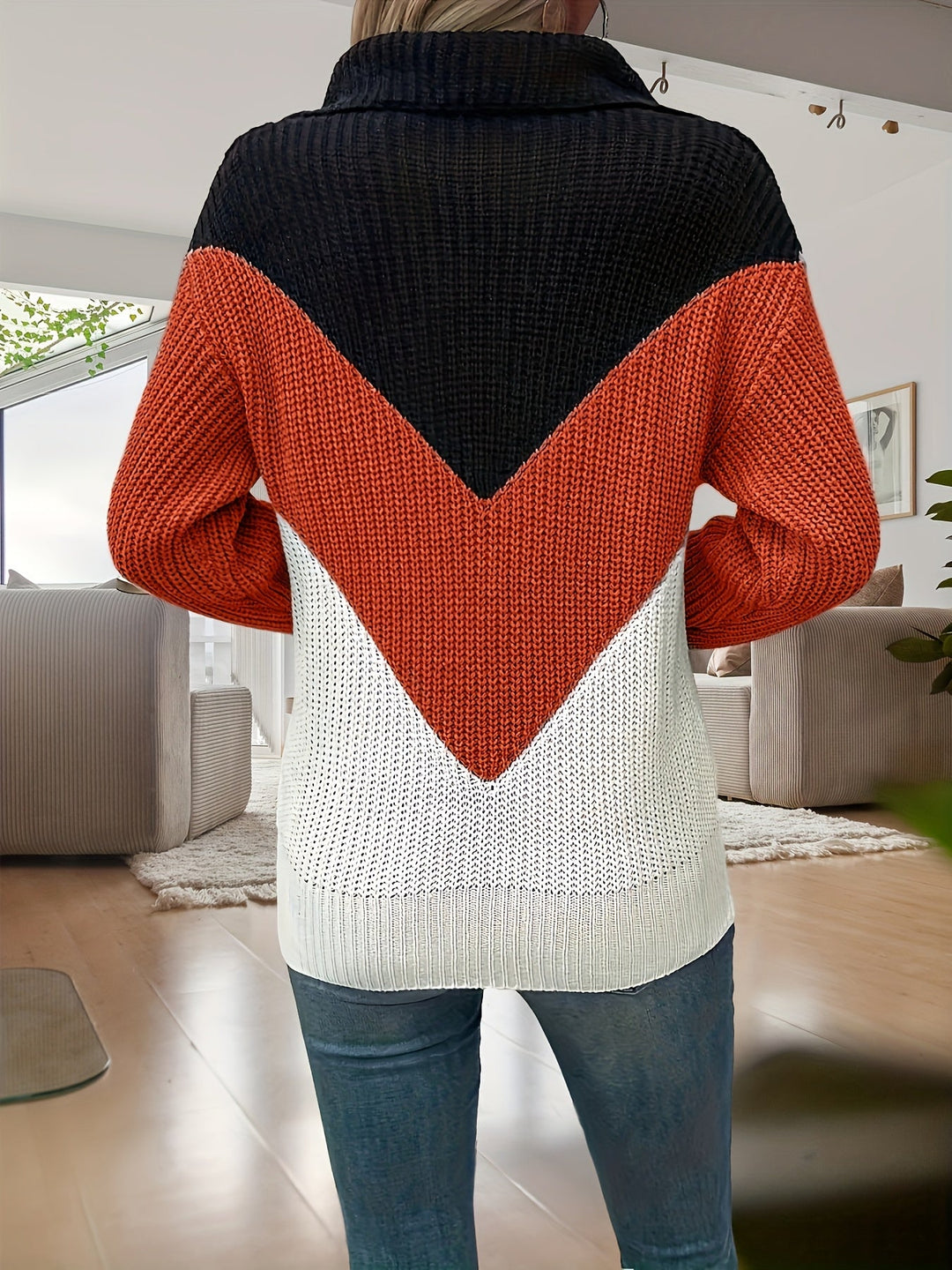 Kathrin – Langärmeliger Strickpullover