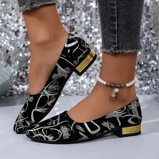 Fernandez – Atmungsaktive Schuhe Mit Niedrigem Absatz