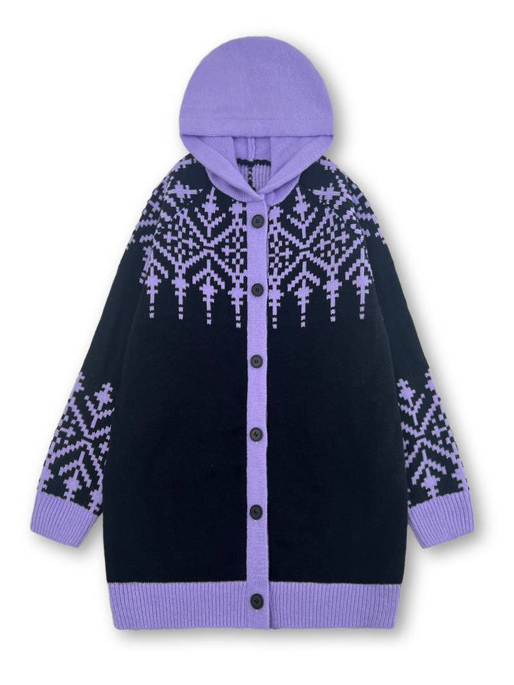 Hadassah - Eleganter Wintermantel Aus Stoff in Oversize Passform