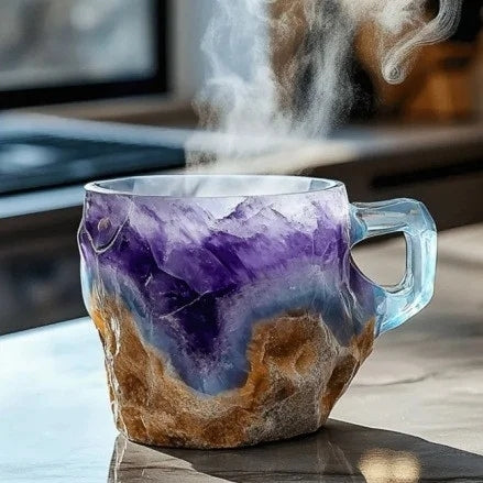 CrystalMug –  Mineral Kristall Kaffee Tassen