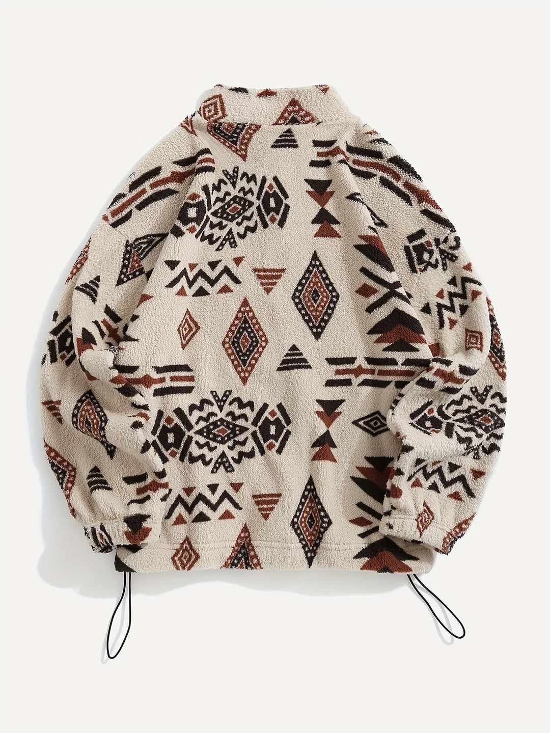 Esra – Langärmelige Jacke Mit Geometrischem Muster