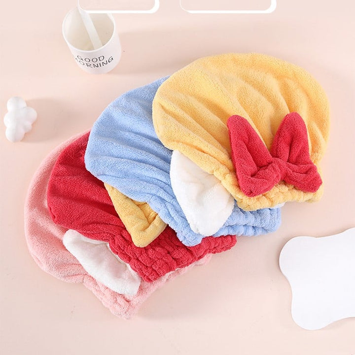 Neues super saugfähiges Haartuch für nasses Haar