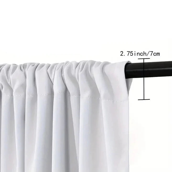 FrostLinen – Vorhänge mit Weihnachtsmotiv