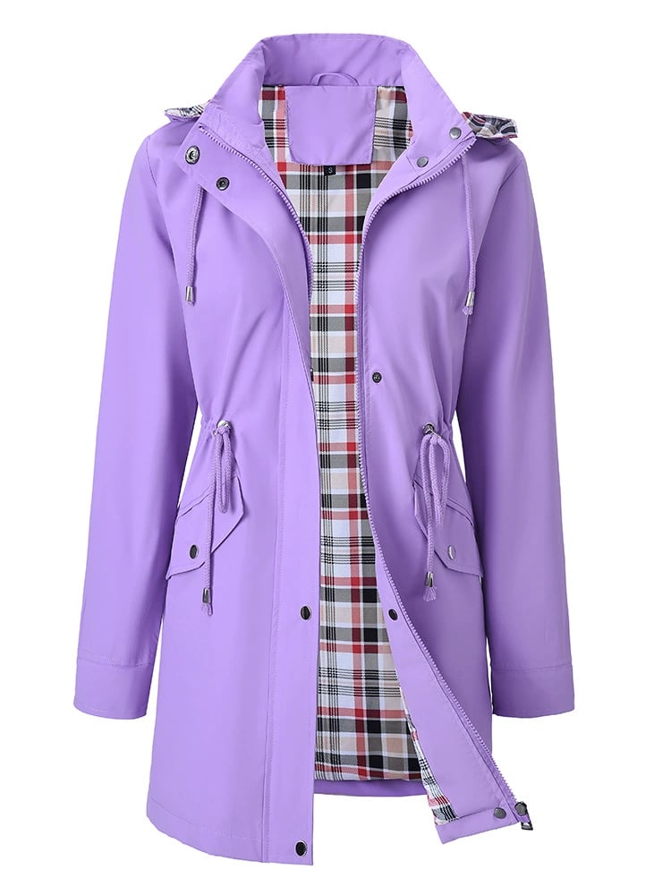 Amel – Wasserdichte Jacke Mit Langen Ärmeln