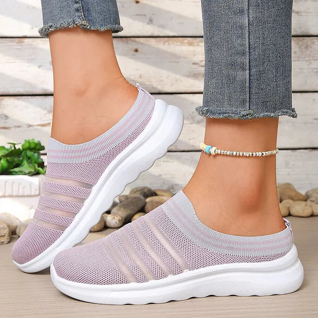Aleyda - Atmungsaktive Leichte Sneaker Mit Polsterung