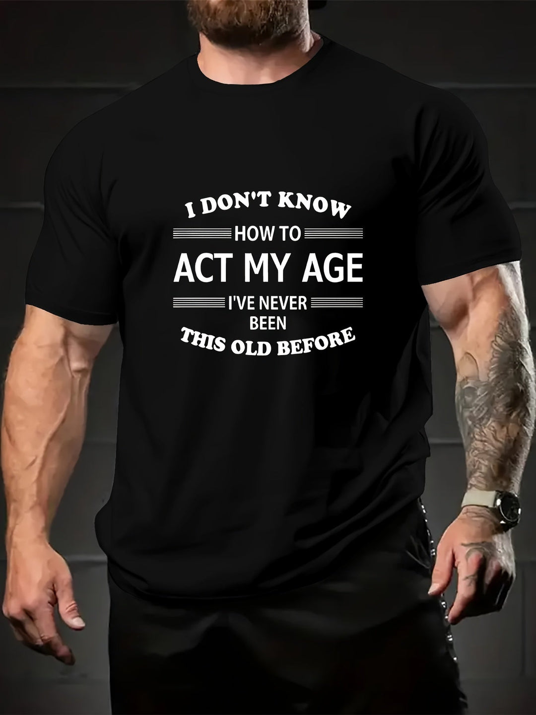 Oldie – Elegantes T-Hemd