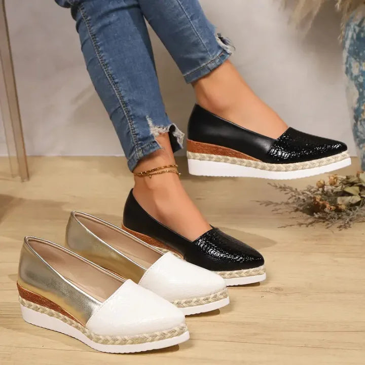 Louella – Elegante Orthopädische Mokassins