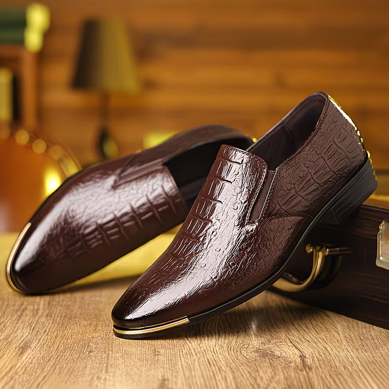 Natanor - Lässige Schuhe Mit Krokodilmuster