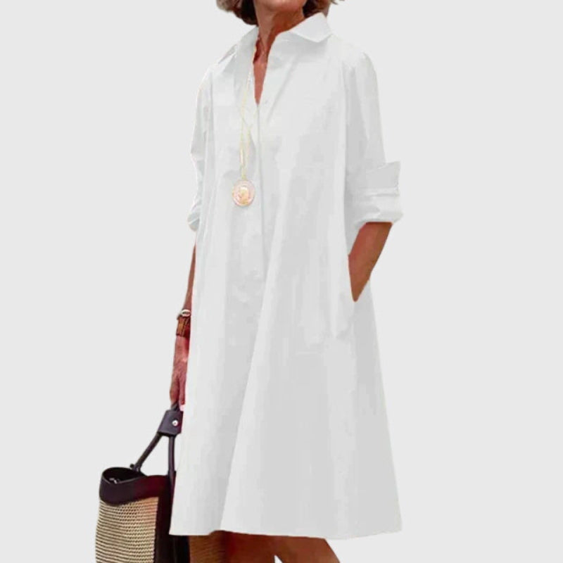 Oshadi - Elegantes Mini Kleid Mit Tasche